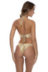 Luli Fama Medusa Ring Halter Peek A Boo Top